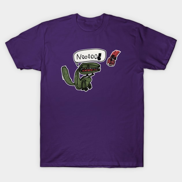 Dinoooooo! T-Shirt by BotsNBubs